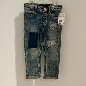 H&M girls jeans size 1.5-2Y NWT